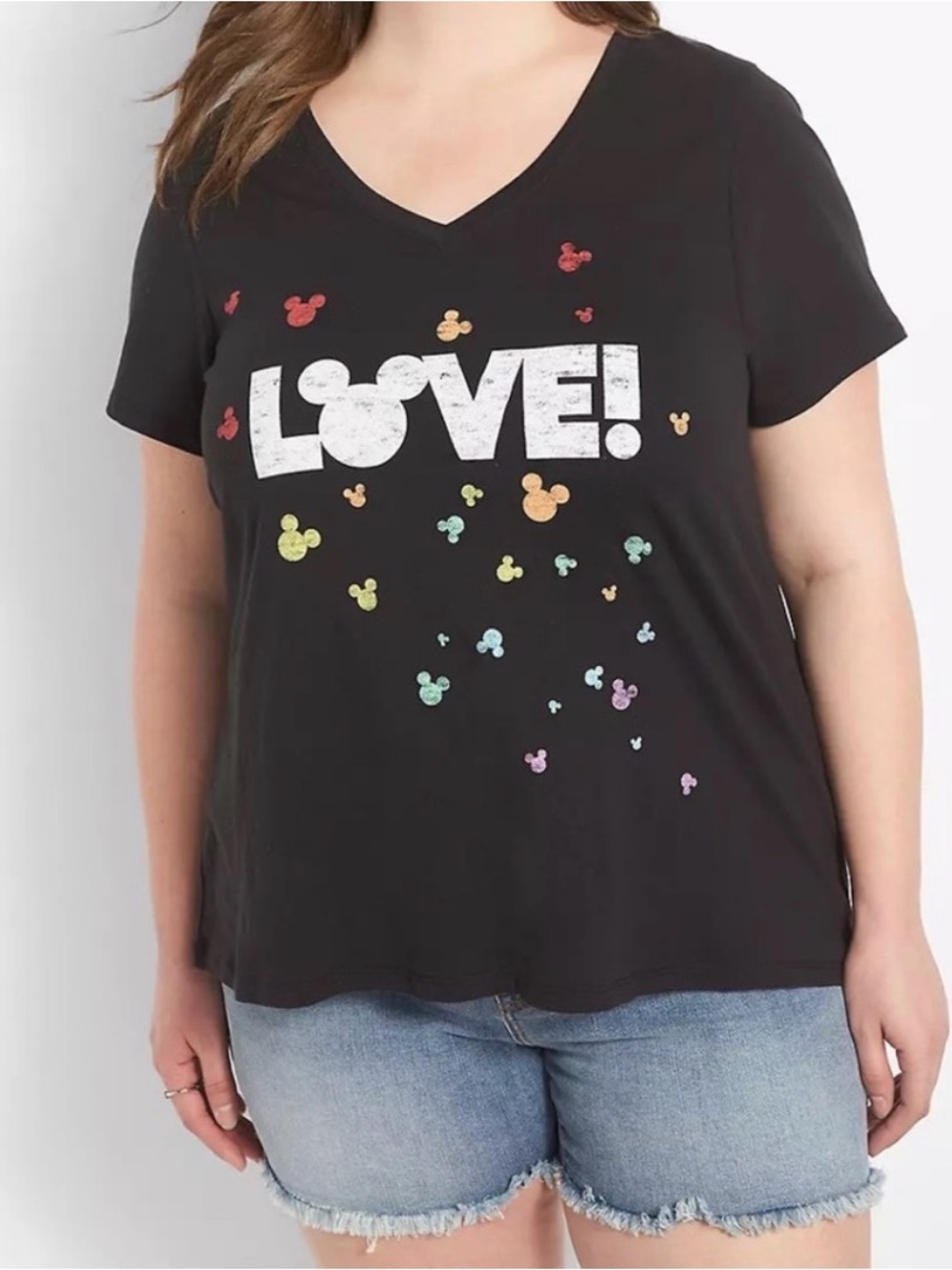 Lane Bryant DISNEY LOVE V-Neck